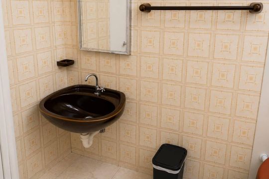 Banheiro da Suíte  de casa à venda com 2 quartos, 150m² em Vila Linda, Santo André