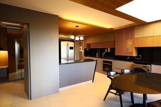 Sala de apartamento para alugar com 1 quarto, 54m² em Centro, Osasco