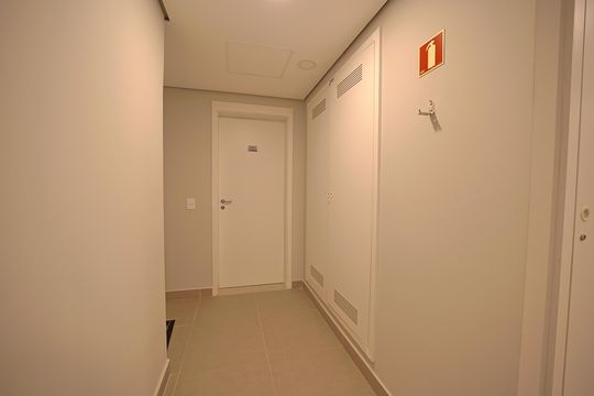 Área comum de apartamento para alugar com 1 quarto, 28m² em Vila Guilhermina, São Paulo