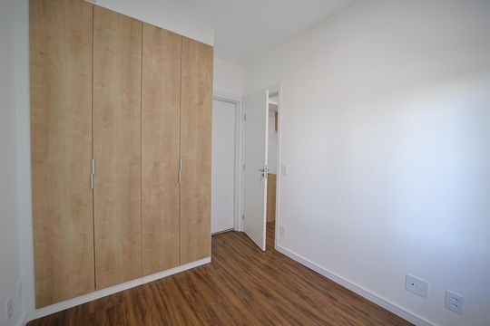 Quarto 1 de apartamento para alugar com 1 quarto, 28m² em Vila Guilhermina, São Paulo