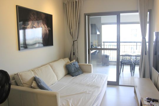 Sala  de apartamento à venda com 2 quartos, 57m² em Vila Camargos, Guarulhos