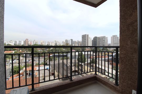 Varanda de apartamento para alugar com 1 quarto, 30m² em Moema, São Paulo