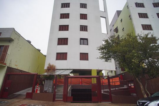 fachada de apartamento à venda com 1 quarto, 54m² em Centro, São Leopoldo