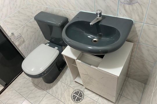 Banheiro de apartamento para alugar com 3 quartos, 68m² em Jardim Esmeralda, São Paulo