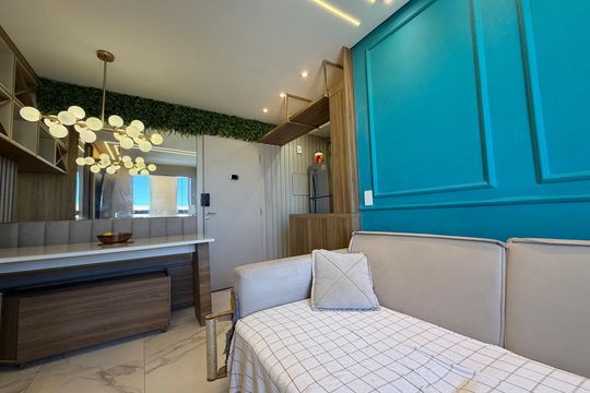 Sala de apartamento à venda com 2 quartos, 44m² em Anil, Rio de Janeiro