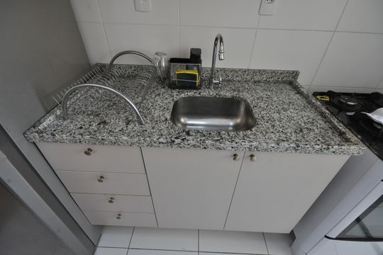 Cozinha de apartamento à venda com 3 quartos, 60m² em Vila Guilherme, São Paulo