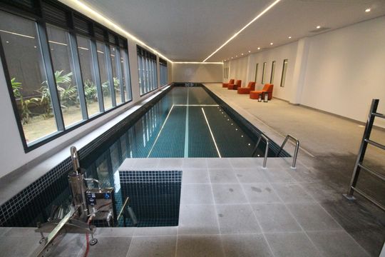 Área comum - Piscina Aquecida de apartamento para alugar com 1 quarto, 33m² em Jardim Esplanada, São José dos Campos