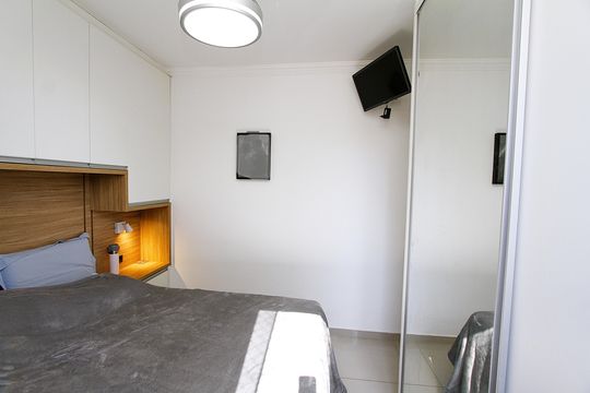 Quarto 2 - Suíte de apartamento à venda com 2 quartos, 68m² em Castelo, Belo Horizonte
