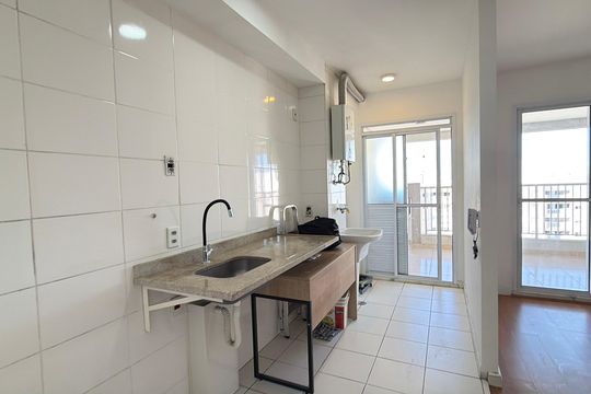 Cozinha de apartamento para alugar com 3 quartos, 73m² em Belenzinho, São Paulo