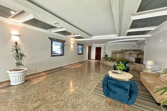 Hall de entrada de apartamento para alugar com 3 quartos, 144m² em Itararé, São Vicente