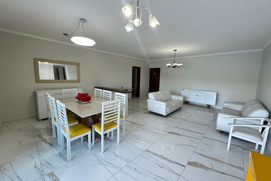 Sala de apartamento para alugar com 3 quartos, 144m² em Itararé, São Vicente