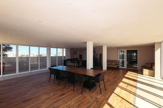Salão de Festas de apartamento à venda com 1 quarto, 34m² em Ipiranga, São Paulo