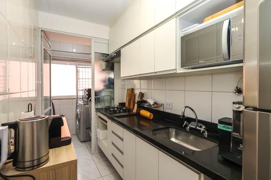 Cozinha de apartamento à venda com 3 quartos, 68m² em Ipiranga, São Paulo