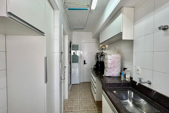 Cozinha de apartamento à venda com 4 quartos, 151m² em Mooca, São Paulo