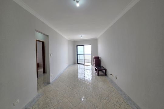 Sala de apartamento para alugar com 3 quartos, 122m² em Vila Caiçara, Praia Grande