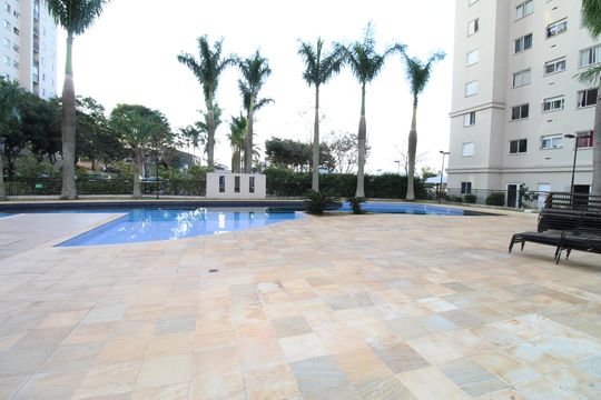 Área comum - Piscina de apartamento para alugar com 2 quartos, 45m² em Jardim Copacabana, São José dos Campos
