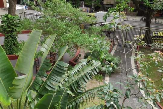 Área comum de apartamento para alugar com 1 quarto, 70m² em Copacabana, Rio de Janeiro