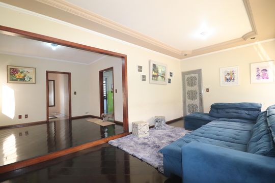 Sala de casa à venda com 3 quartos, 275m² em Jardim das Maravilhas, Santo André