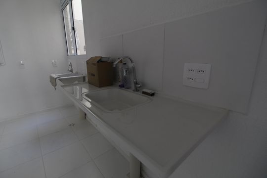 Cozinha - Área de Serviço de apartamento para alugar com 2 quartos, 42m² em Jacarepaguá, Rio de Janeiro