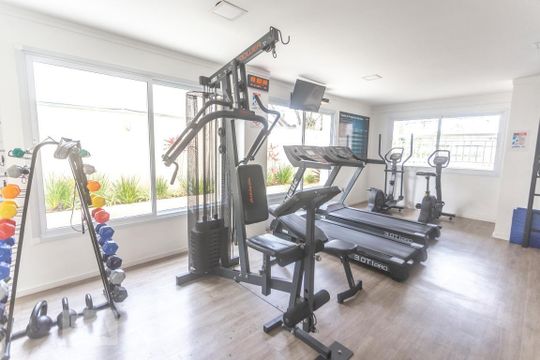 Área comum - Academia de apartamento à venda com 2 quartos, 65m² em Baeta Neves, São Bernardo do Campo
