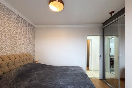 Suíte de apartamento à venda com 2 quartos, 65m² em Baeta Neves, São Bernardo do Campo