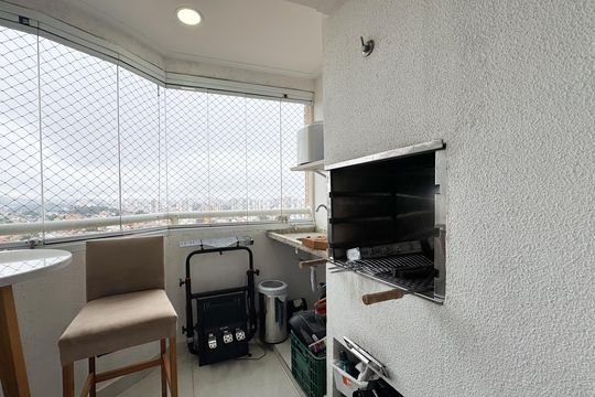 Sacada de apartamento à venda com 2 quartos, 65m² em Baeta Neves, São Bernardo do Campo
