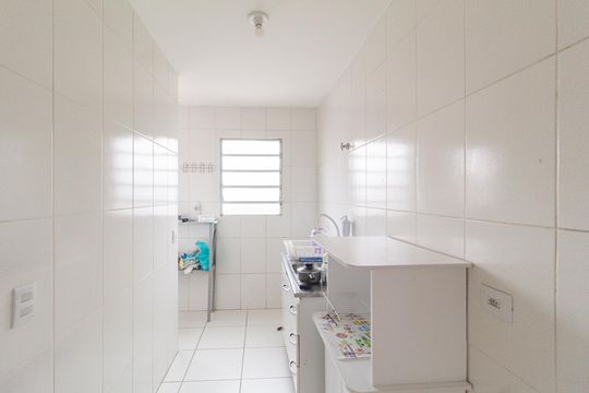 Cozinha e Área de Serviço de apartamento para alugar com 2 quartos, 55m² em Parque Jose Alex Andre, Carapicuíba
