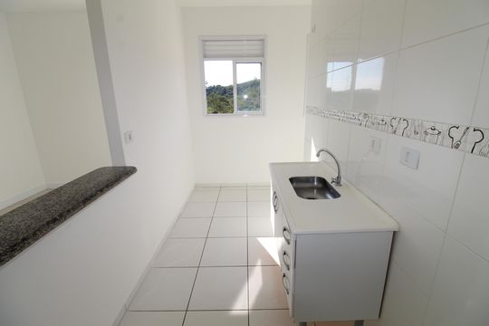 Sala/cozinha de apartamento para alugar com 2 quartos, 50m² em Jardim Santa Júlia, São José dos Campos