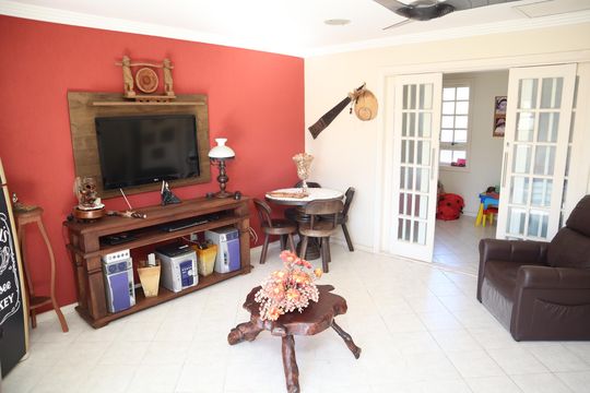 salao de estar cobertura de casa à venda com 4 quartos, 210m² em Recreio dos Bandeirantes, Rio de Janeiro