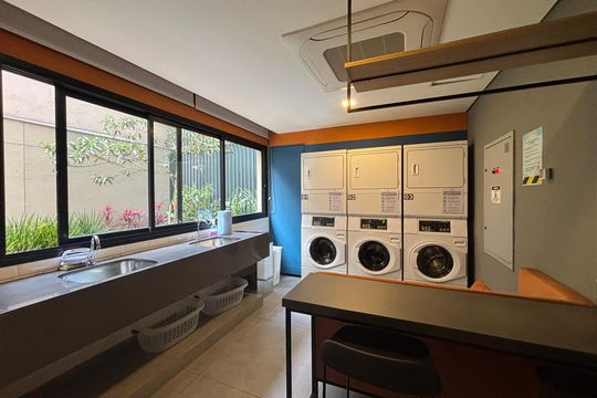 Lavanderia de apartamento à venda com 1 quarto, 30m² em Sumaré, São Paulo