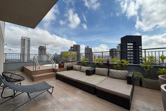 Rooftop de apartamento à venda com 1 quarto, 30m² em Sumaré, São Paulo