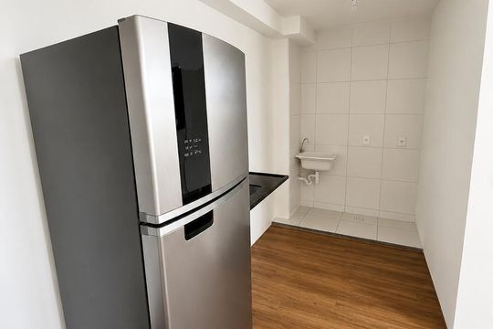 Cozinha de apartamento para alugar com 2 quartos, 37m² em Cidade São Mateus, São Paulo