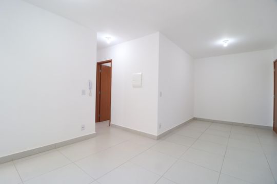 Sala de apartamento para alugar com 2 quartos, 58m² em Novo Mundo, Uberlândia