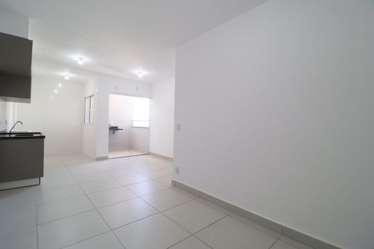 Sala de apartamento para alugar com 2 quartos, 58m² em Novo Mundo, Uberlândia