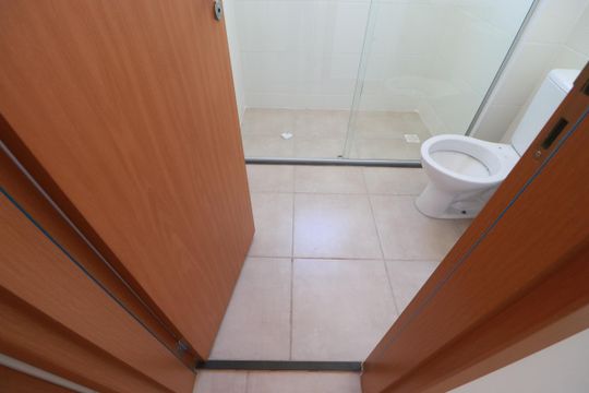 Banheiro  de apartamento para alugar com 2 quartos, 43m² em Bonfim Paulista , Ribeirão Preto
