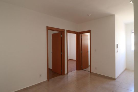Sala de apartamento para alugar com 2 quartos, 43m² em Bonfim Paulista , Ribeirão Preto