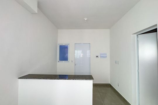Sala e Cozinha de casa para alugar com 1 quarto, 35m² em Vila das Belezas, São Paulo