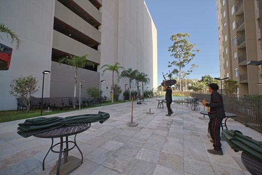 Área comum - Piscina de apartamento para alugar com 2 quartos, 41m² em Jardim America da Penha, São Paulo