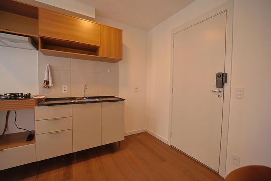 Cozinha de apartamento para alugar com 2 quartos, 41m² em Jardim America da Penha, São Paulo