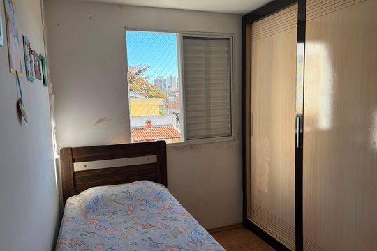 Quarto de apartamento à venda com 2 quartos, 50m² em Itaquera, São Paulo