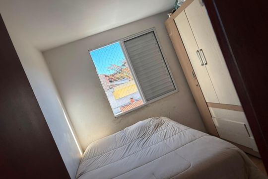 Quarto de apartamento à venda com 2 quartos, 50m² em Itaquera, São Paulo