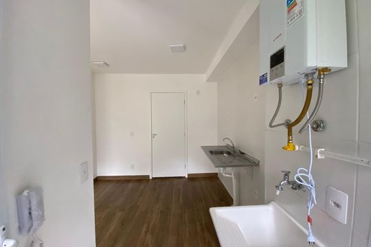 Cozinha de apartamento à venda com 2 quartos, 38m² em Jaguaré, São Paulo
