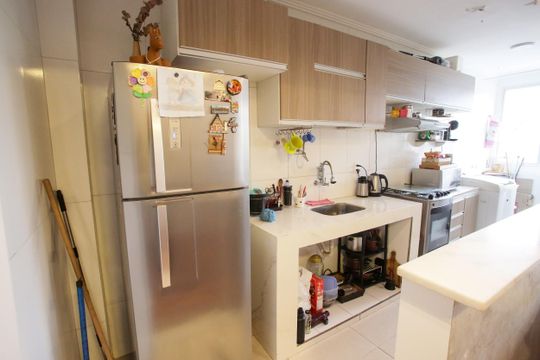 Cozinha de apartamento à venda com 2 quartos, 73m² em Freguesia (jacarepaguá), Rio de Janeiro