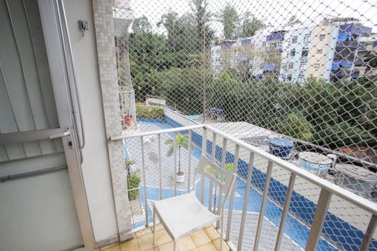 Varanda da Sala de apartamento à venda com 2 quartos, 73m² em Freguesia (jacarepaguá), Rio de Janeiro