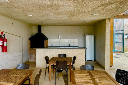 Churrasqueira de apartamento para alugar com 1 quarto, 48m² em Vila Itapegica, Guarulhos