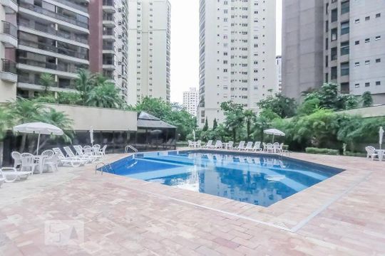 Piscina de apartamento à venda com 3 quartos, 125m² em Indianópolis, São Paulo