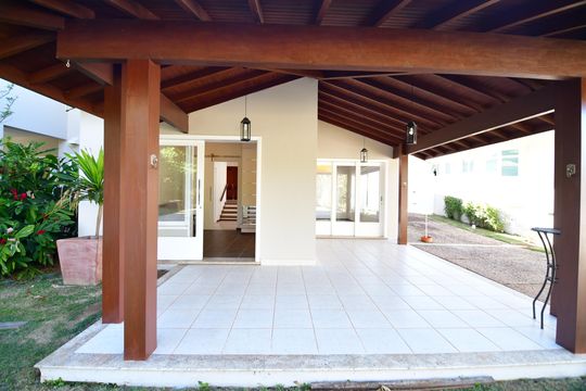 Varanda da Sala de casa de condomínio à venda com 4 quartos, 500m² em Loteamento Alphaville Campinas, Campinas