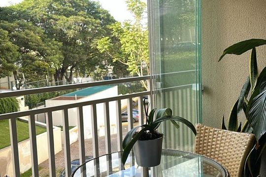 Varanda de apartamento à venda com 3 quartos, 74m² em Parque Prado, Campinas