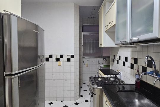 Cozinha de apartamento à venda com 1 quarto, 60m² em Grajaú, Rio de Janeiro