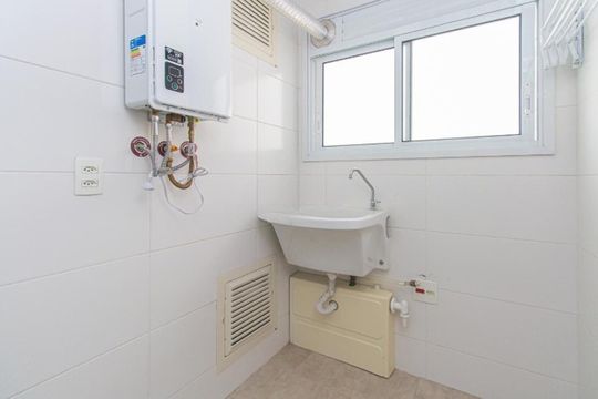 Área de serviço de apartamento à venda com 2 quartos, 84m² em Vila Dom Pedro I, São Paulo
